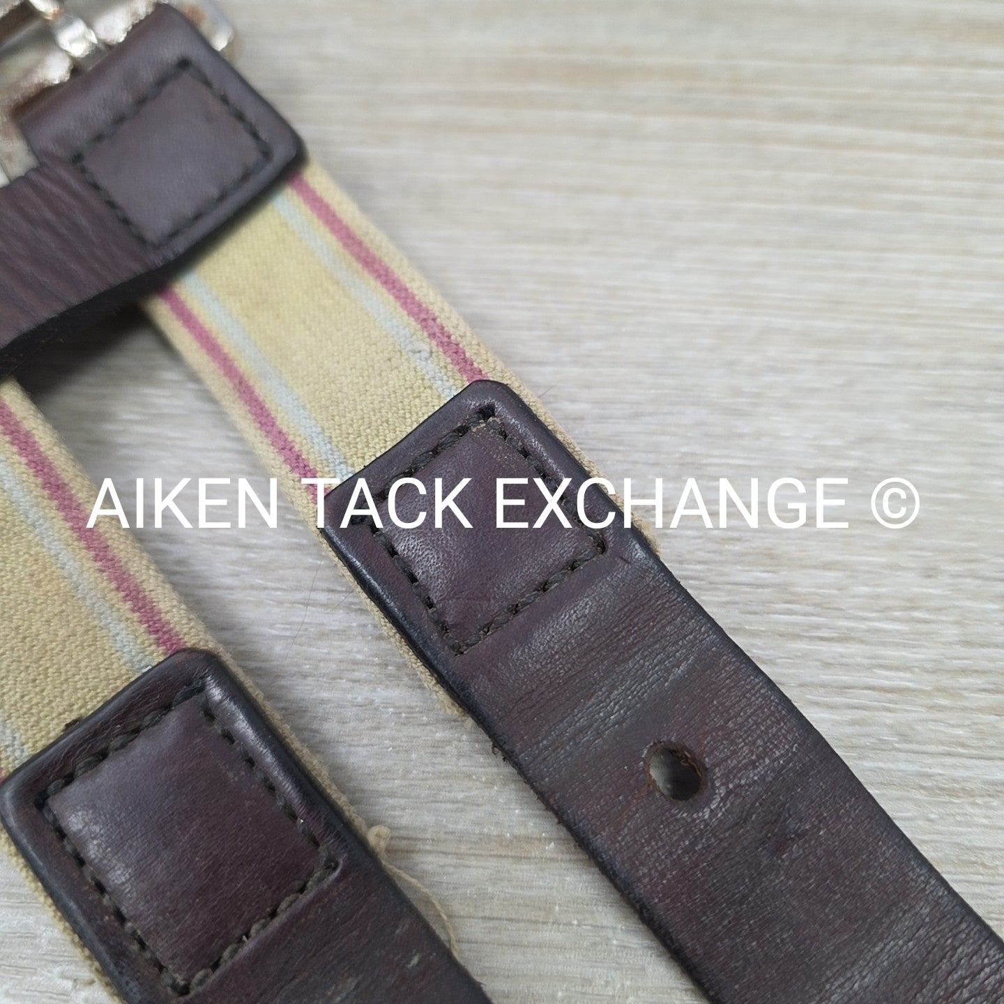 Tory Leather Girth Extender with Elastic