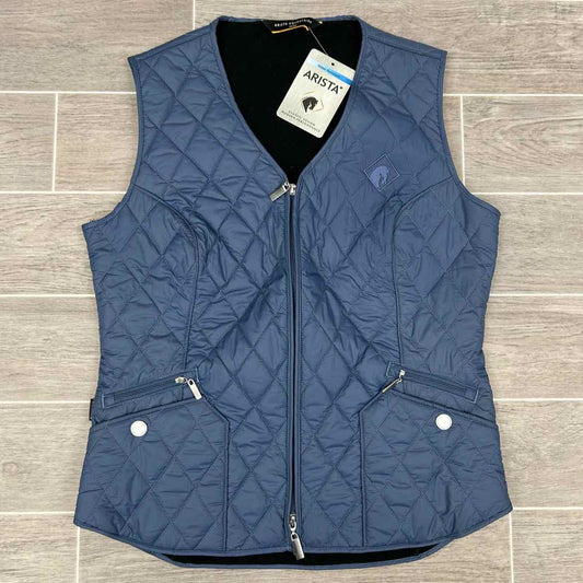 Arista Quilted Vest, Bluestone, Size Large