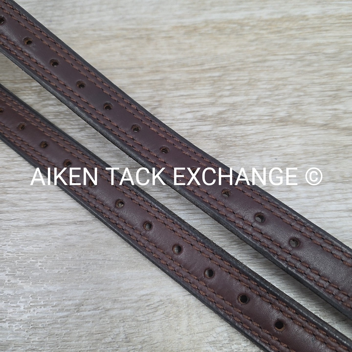 York Ridge Nylon Lined Stirrup Leathers, Brown, 60"