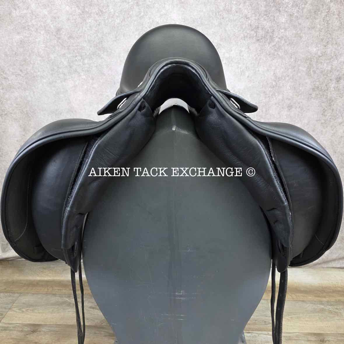 2021 Prestige X-D2 K Zero Dressage Saddle, 18" Seat, Medium Tree, Wool Flocked Panels