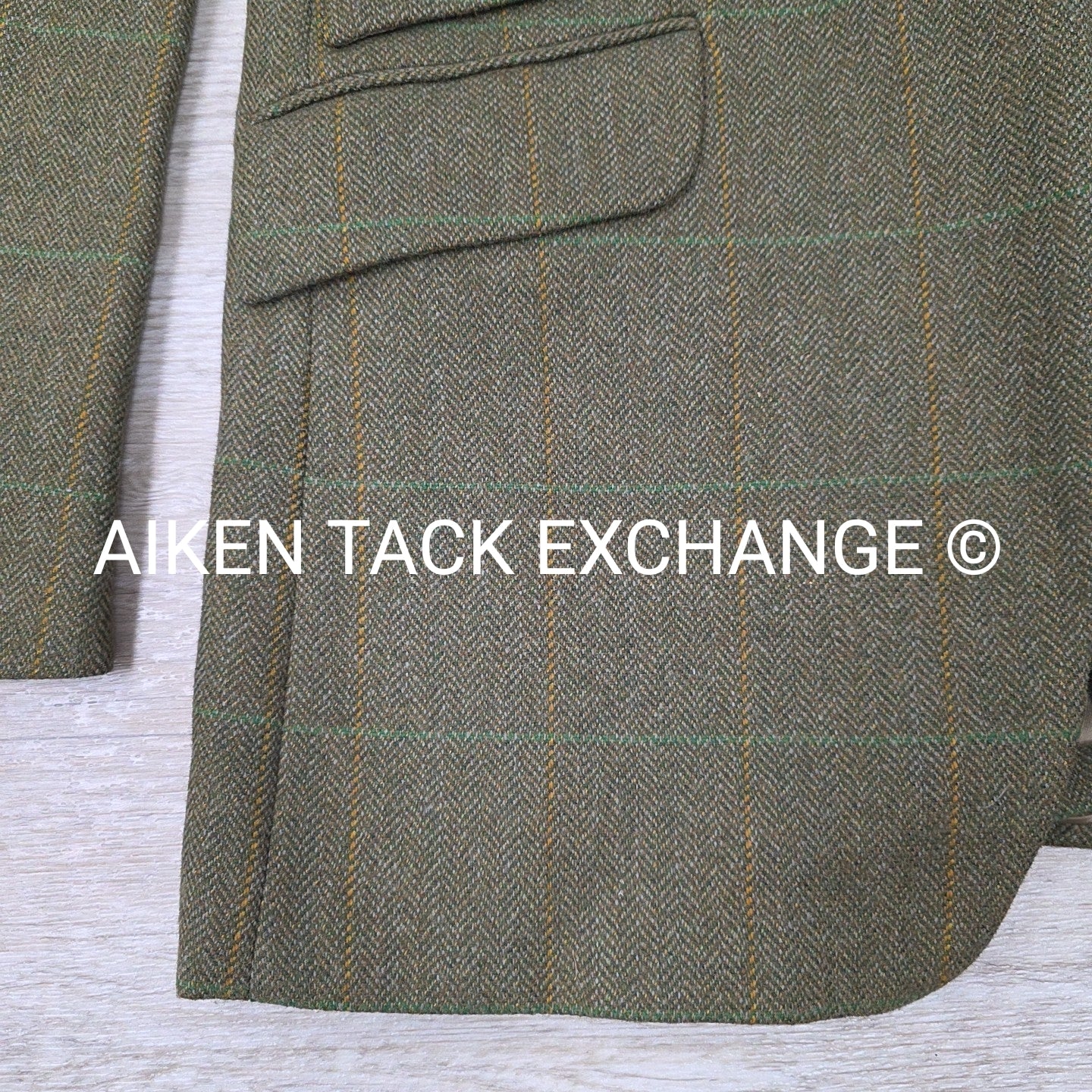 Horse Country Tweed Coat for Fox Hunting, Size 38 L