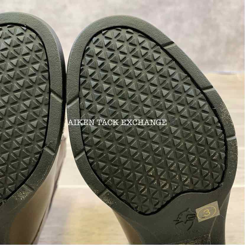 Moretta Clio Zip Paddock Boot, Size 3