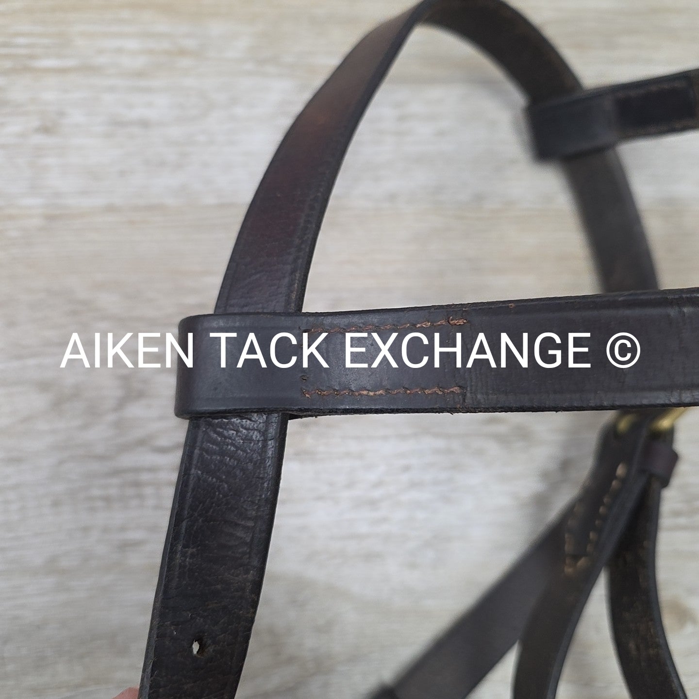 Leather Lunge Cavesson (Leather has Cracking)
