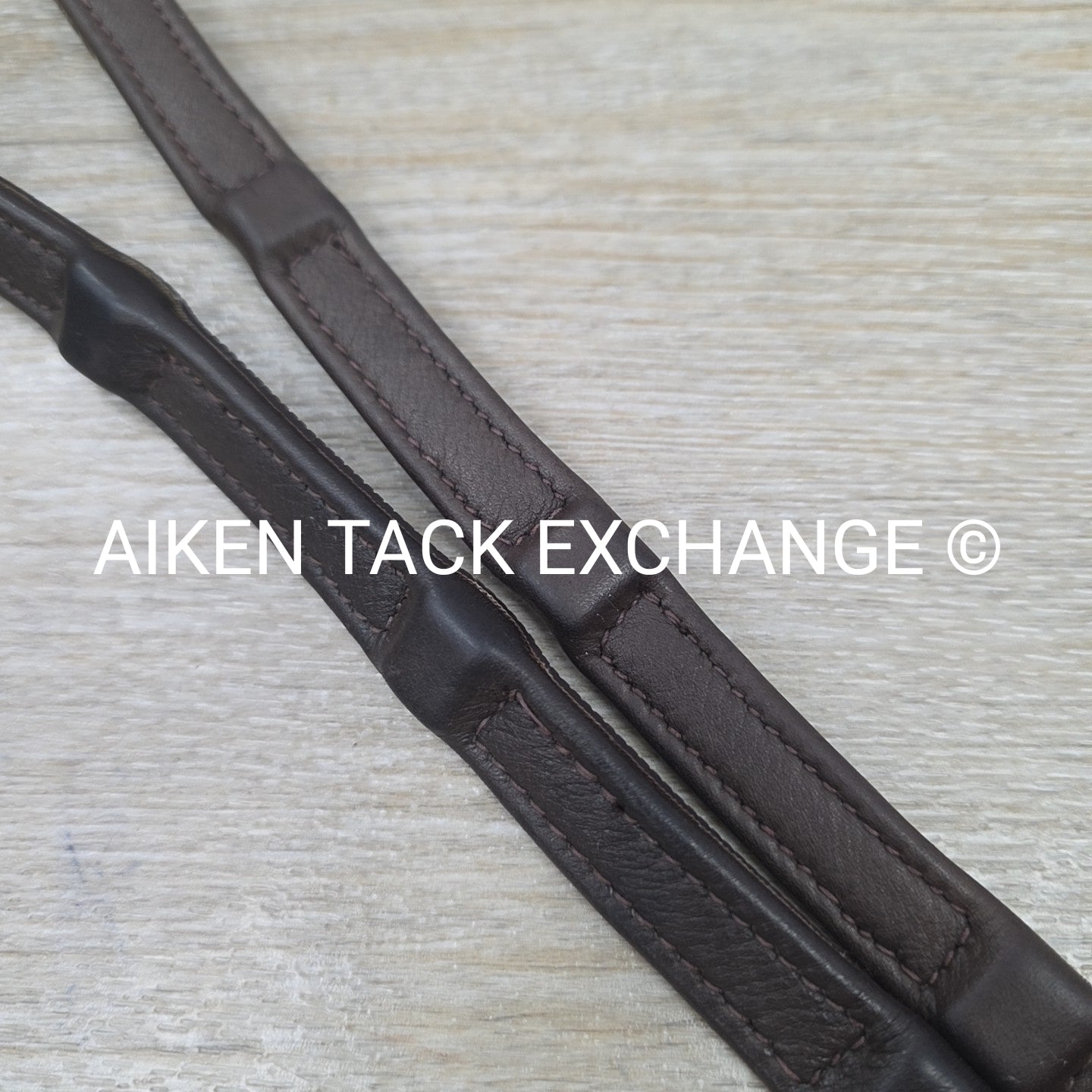 Schockemohle Durasoft Grip Reins, Brown, Size Full