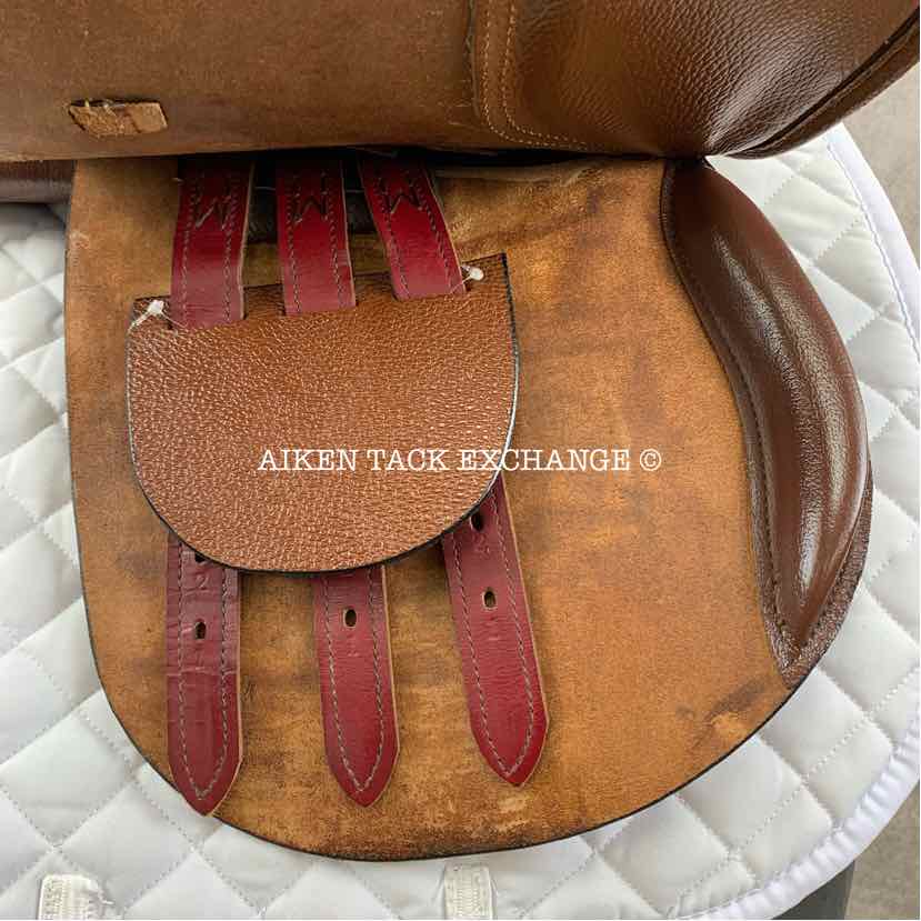 Regency Close Contact Jump Saddle, 17.5" Seat, Medium Wide Tree, Foam Panels