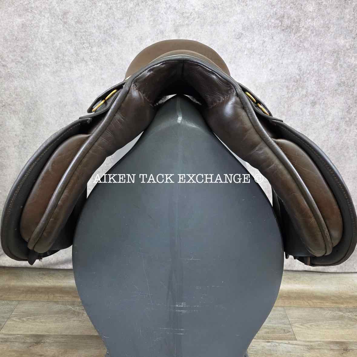 GFS Fieldhouse All Purpose Saddle, 17" Seat, Extra Wide Tree, Wool Flocked Panels