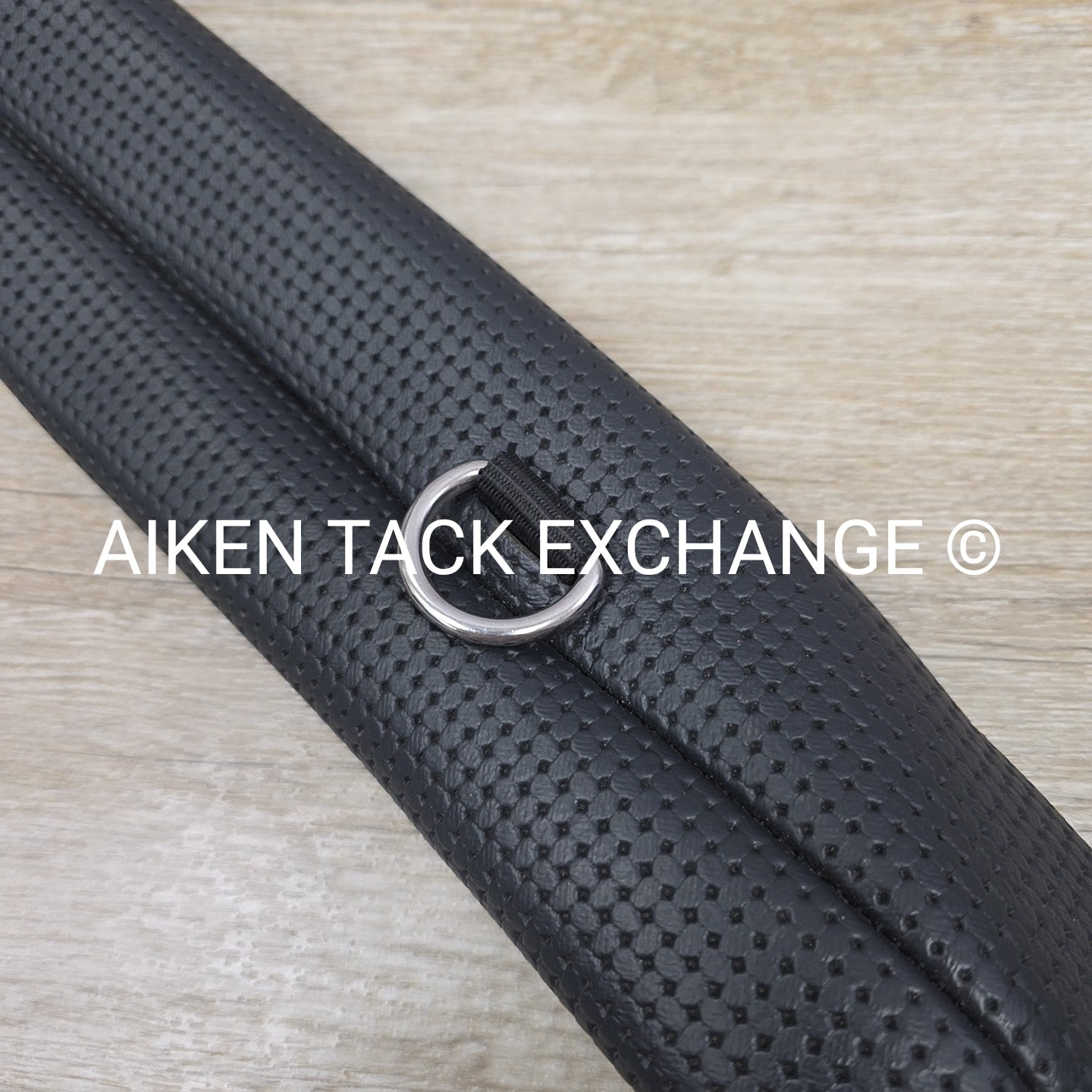 Synthetic Girth with Elastic at One End, Black, 48"