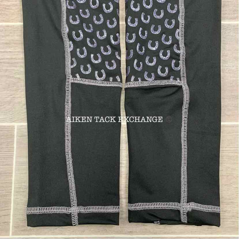 KL Select USG "Tina" Silicone Grip Full Seat Tights, Size 10