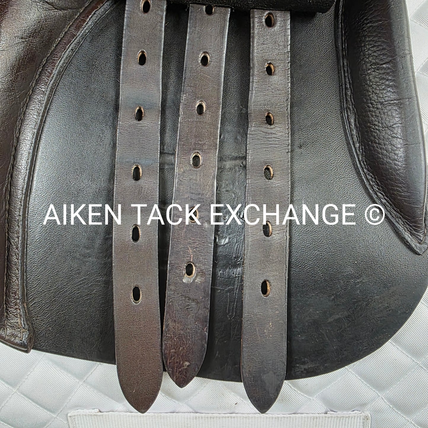 **SOLD** Legacy All Purpose Saddle, 17.5" Seat, Extra Wide Tree, Wool Flocked Panels