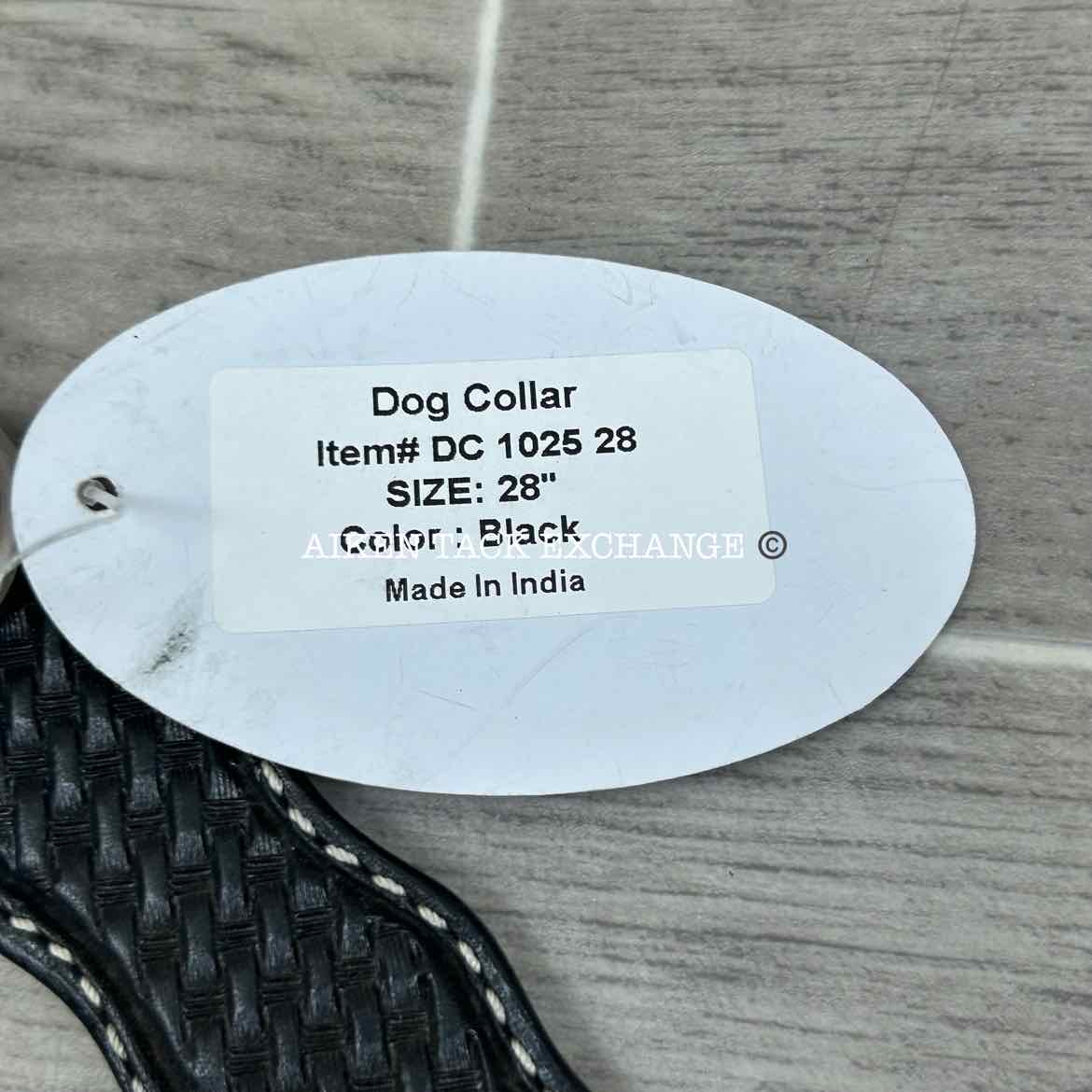 Rodeo Drive Leather Collar, 28"