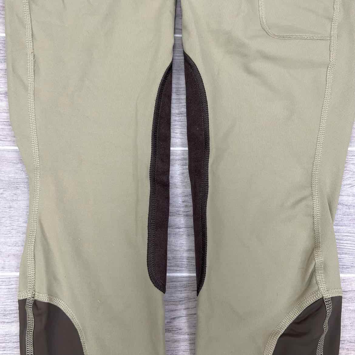 Noble Outfitters Balance Knee Patch Tights, Size Small