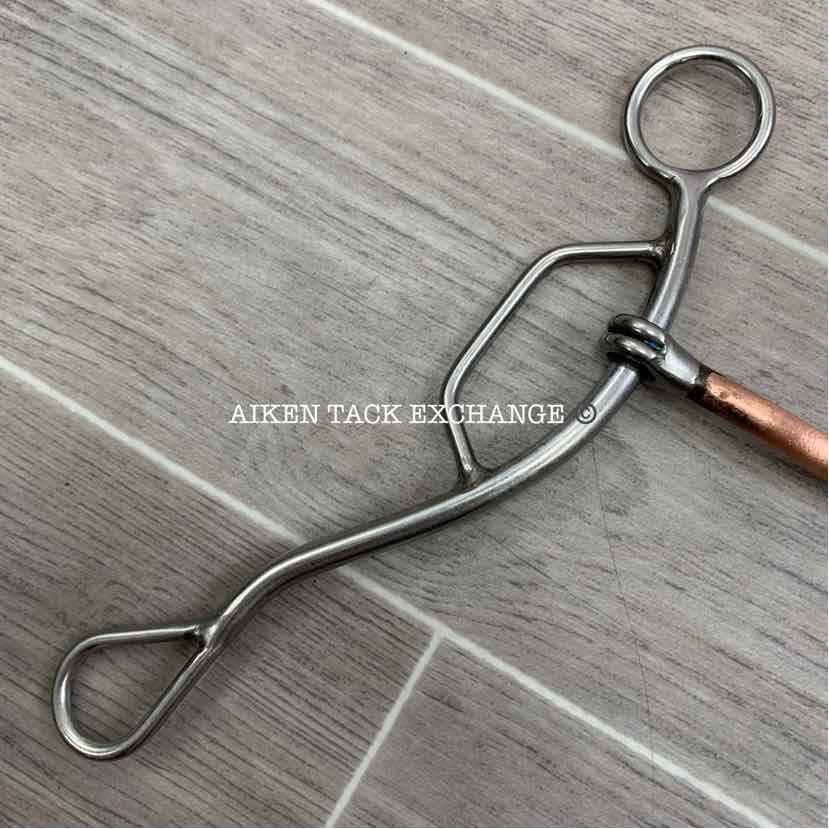 Reinsman 313 Long Shank Copper Single Joint Bit 5"