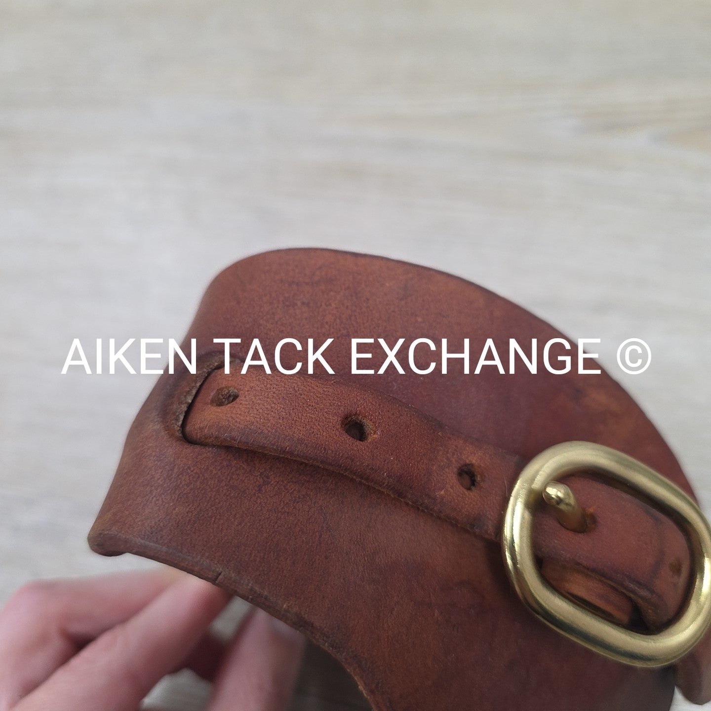 Western Rowel Spurs with Leather Straps