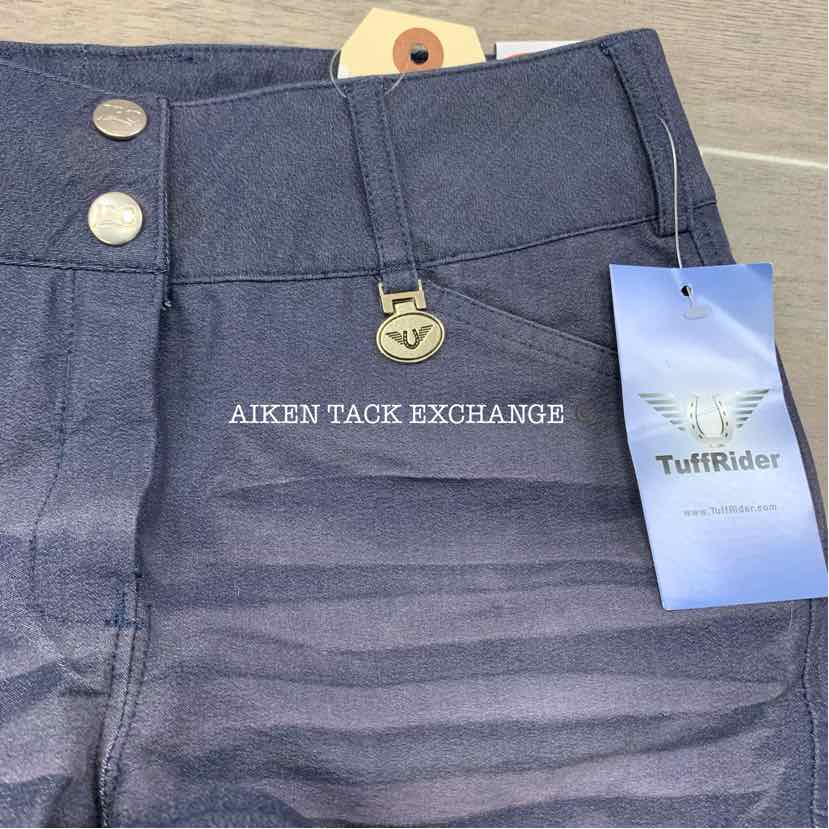TuffRider Sierra Denim Knee Patch Breeches, Size 26
