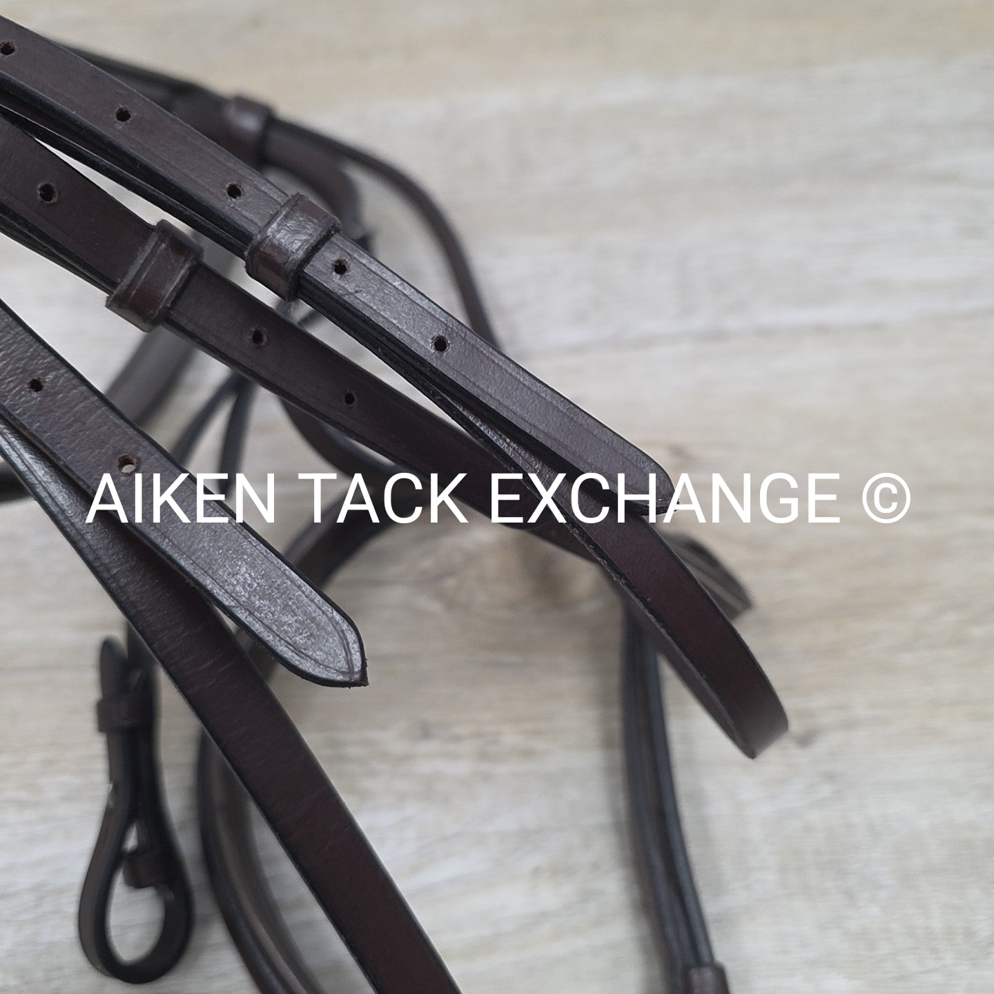 KL Select Black Oak Aster Bridle, No Reins, Oversize