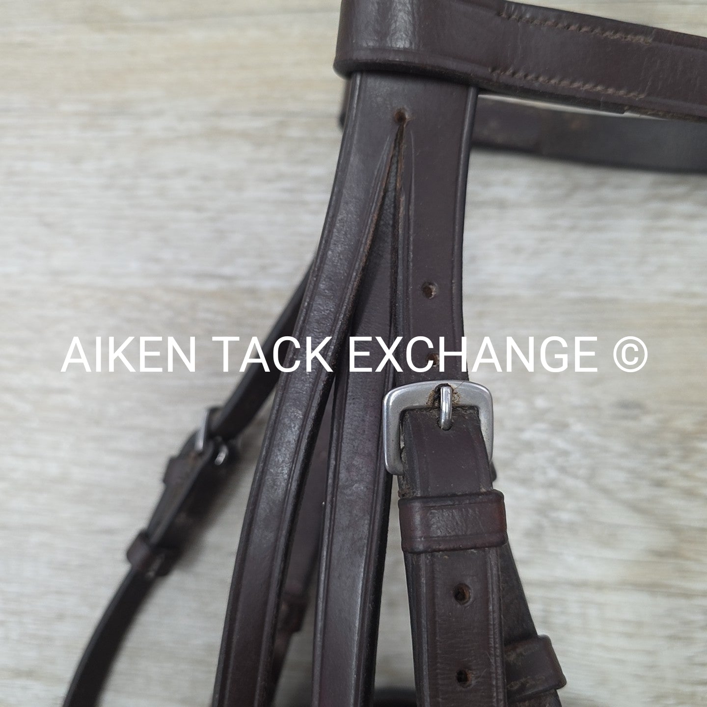 Flat Hunt Bridle, No Reins, Size Pony