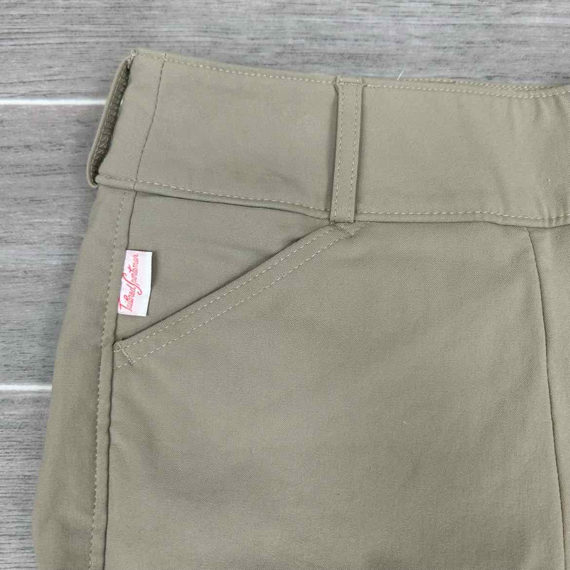 Tailored Sportsman Trophy Hunter Knee Patch Breeches, Size 24