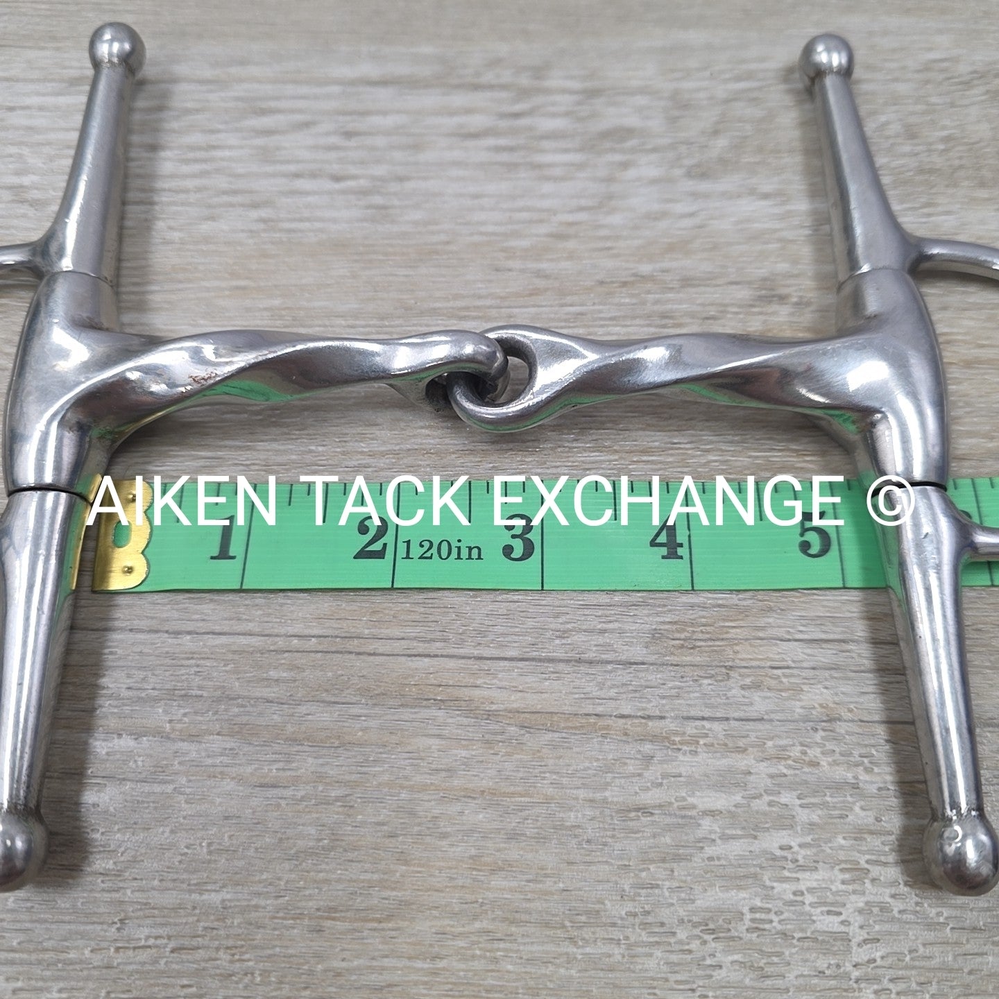 Single Joint Twisted Full Cheek Bit 5"