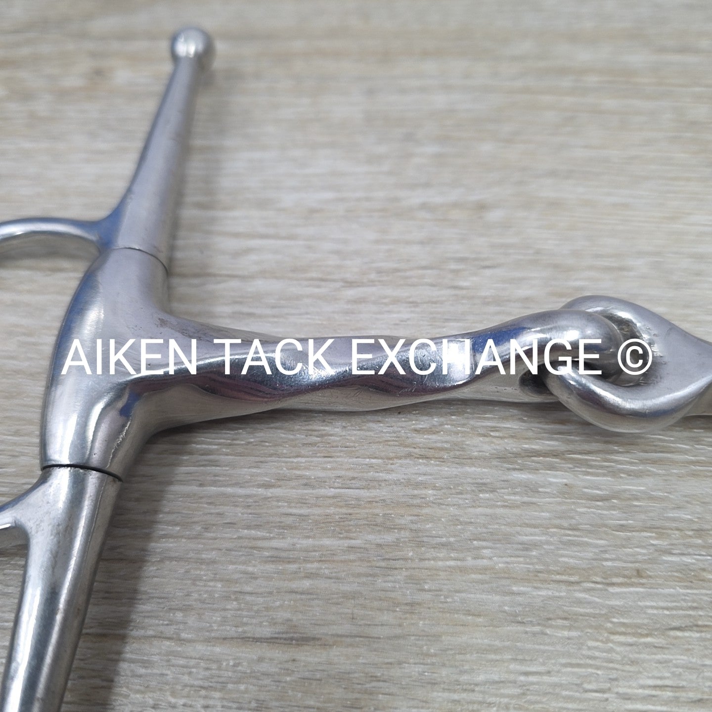 Korsteel Single Joint Twisted Full Cheek Bit 5"