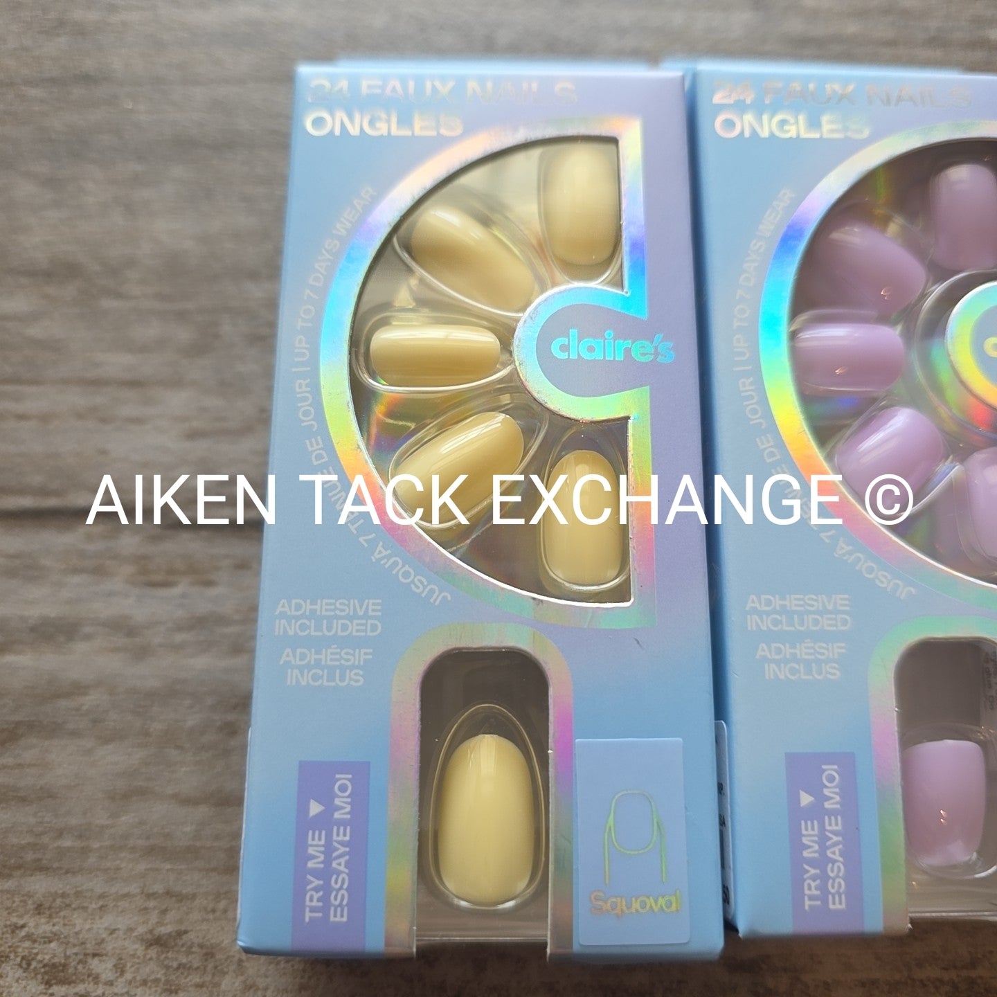 Claire's Press-On Nails (2 Sets) - 24 Count Each (48 Total)