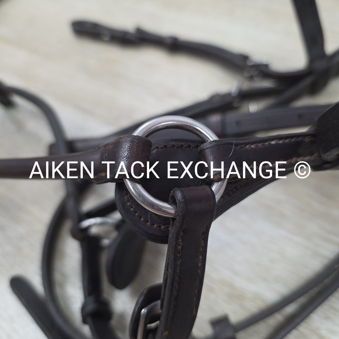 Collegiate ComFiTec Training Bridle, No Reins, Brown, Size Full