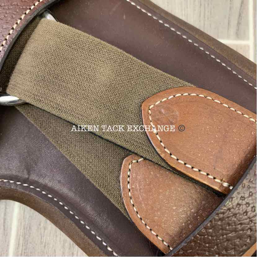 Forestier Belly Guard Stud Girth, Brown, 24"