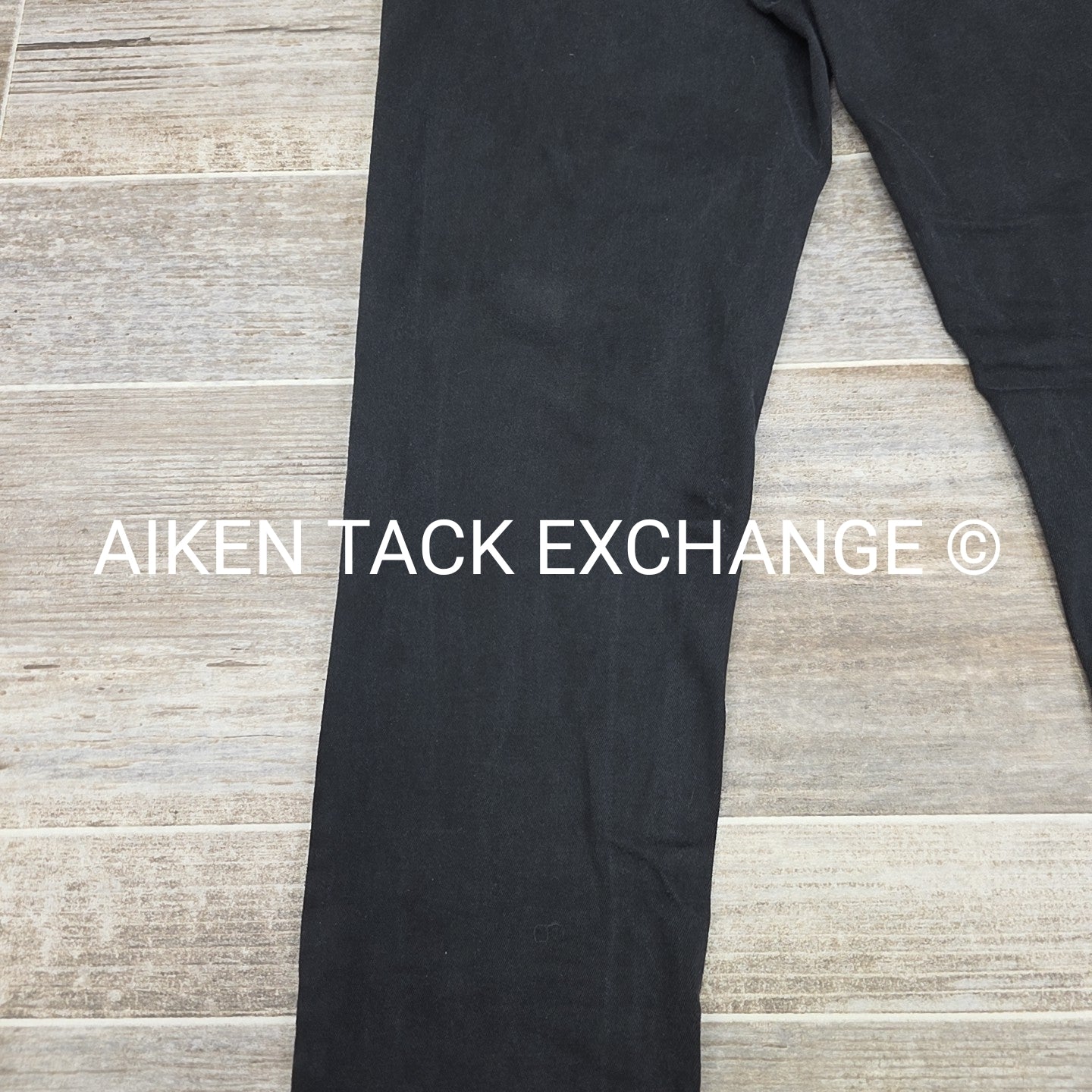 White Stitched Stretchy Jeans, Women's Medium