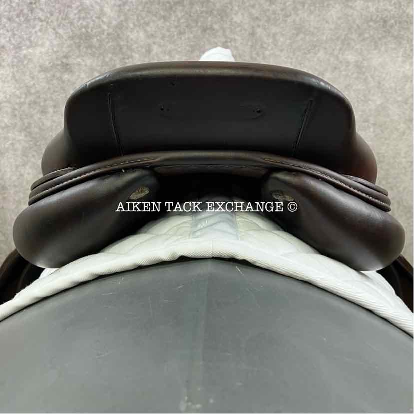 2015 CWD SE02 Close Contact Jump Saddle, 17" Seat, 3L Flap, Medium Tree, Foam Panels, Full Buffalo Leather