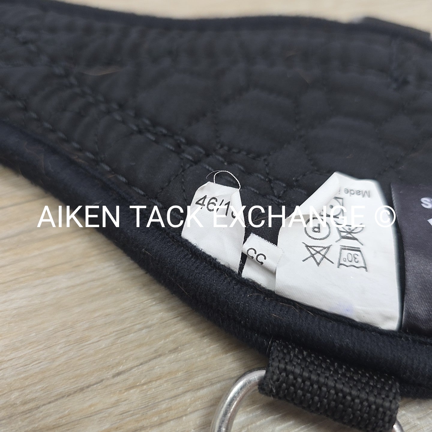 Mattes Contour Dressage Girth, No Sheepskin Cover, Black, 22"