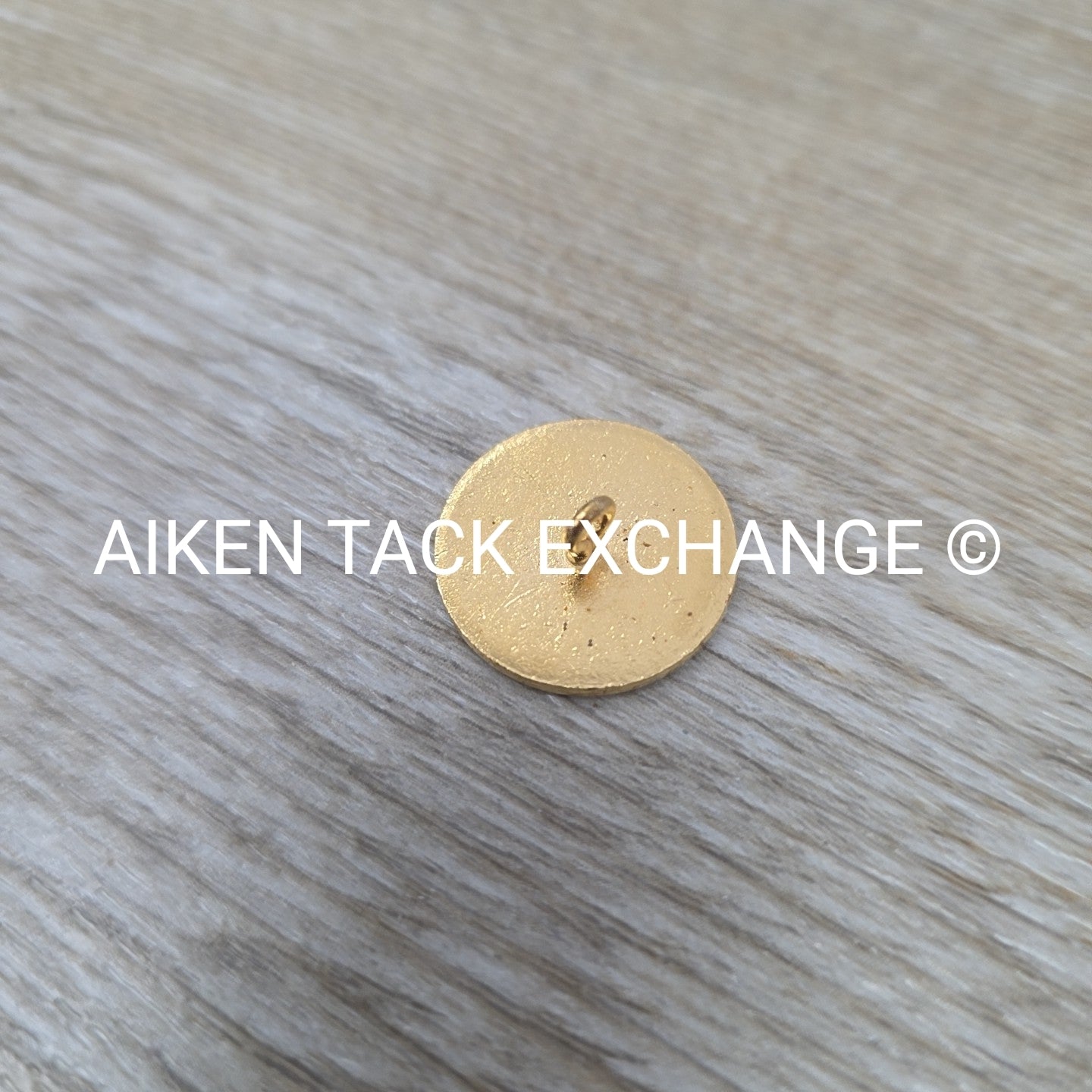 Tryon Hounds Brass Button, Large