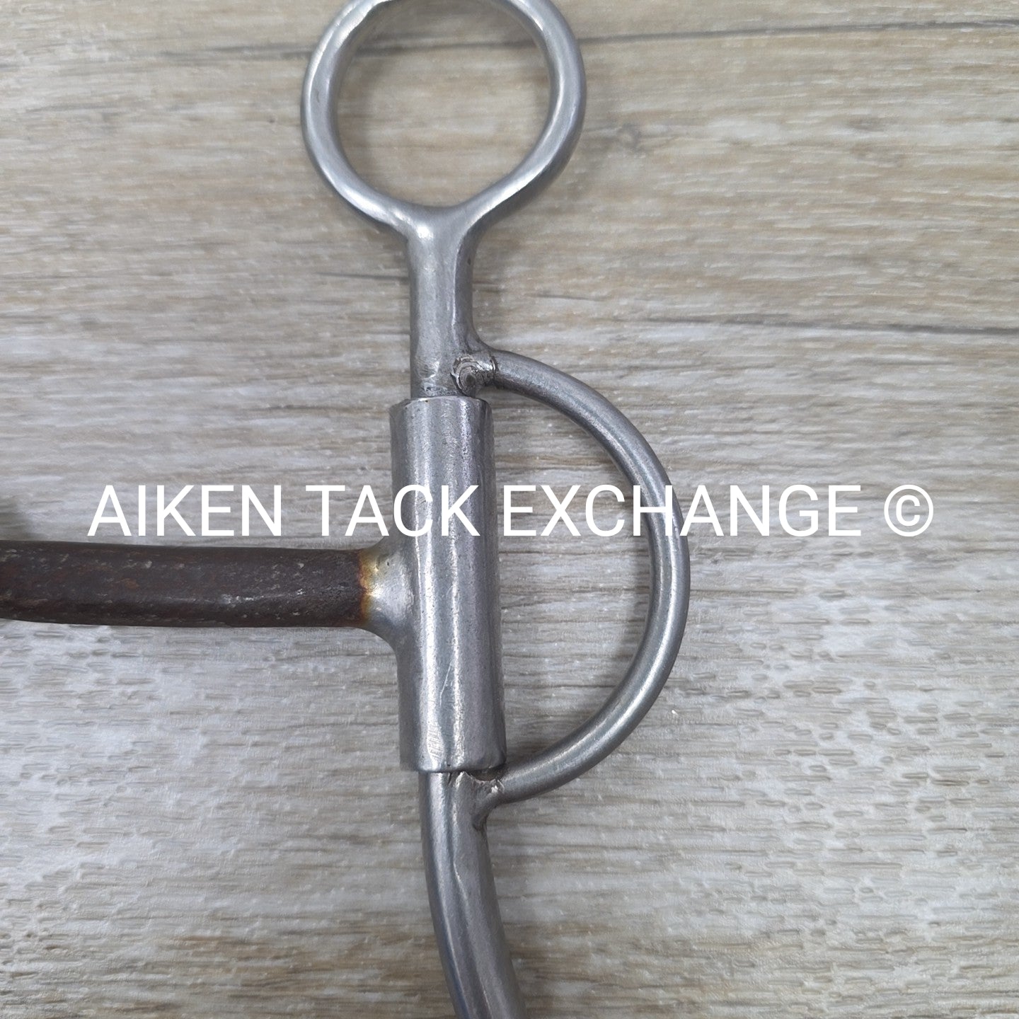 Trammell Single Joint Sweet Iron Long Shank Bit 5.25"