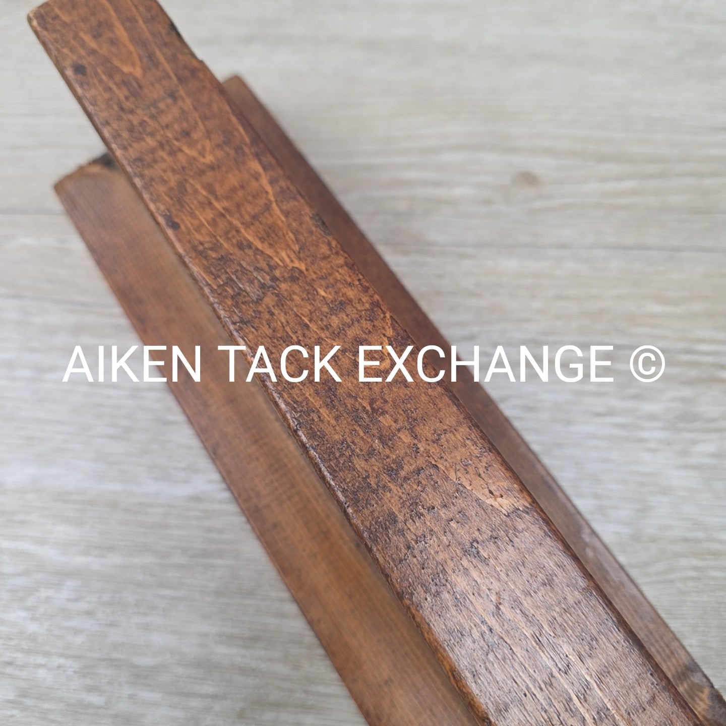 Wood Saddle Rack, 15.5" Long