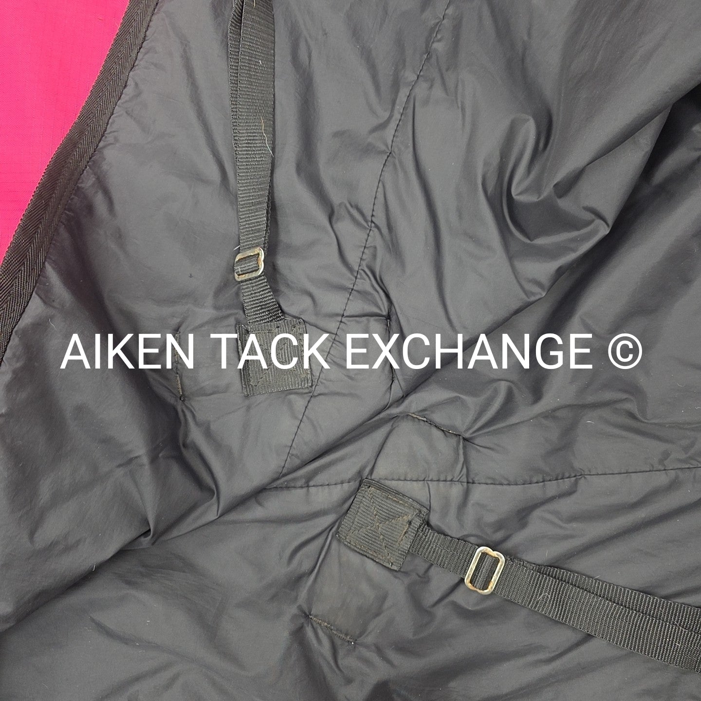 Saxon 600D Medium Turnout Blanket 78" (lining has some rips/tears)