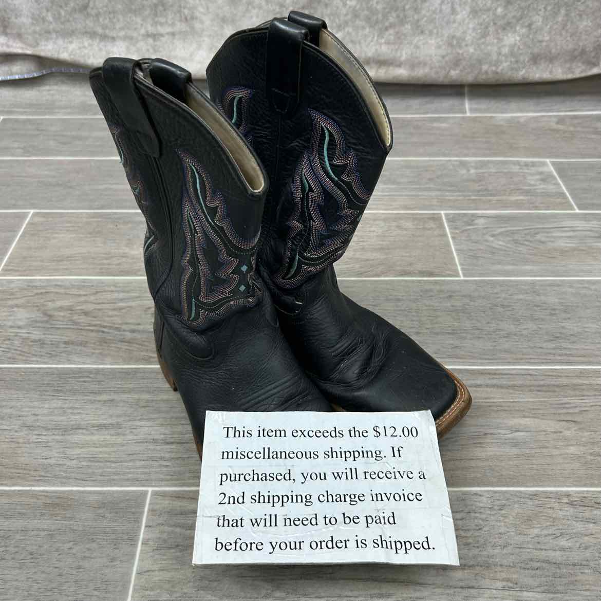 Western Boots, Size 6