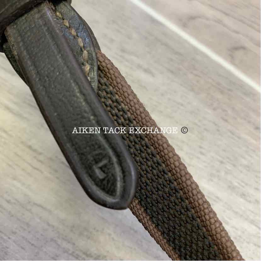 Rubber Grip Continental Reins, Size Full 55"