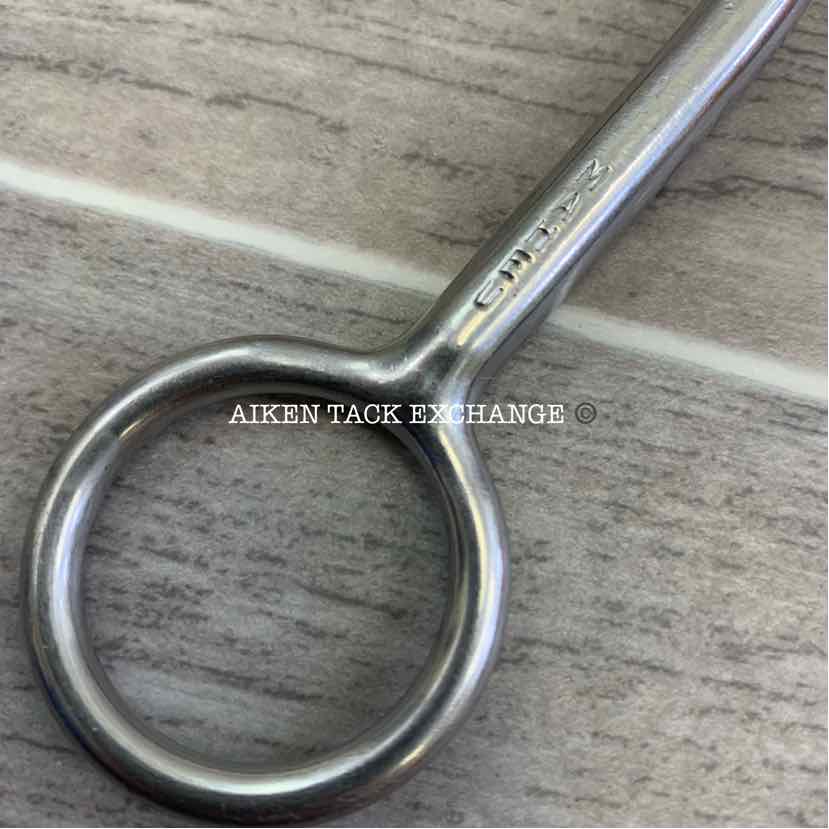 Maheu Single Joint Twisted Sweet Iron Gag Bit 5"