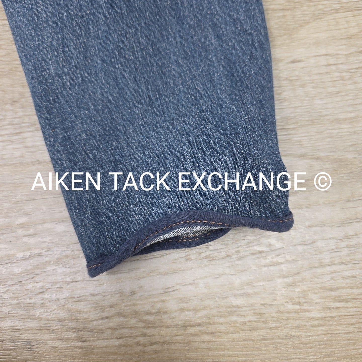 Ovation Denim Knee Patch Breeches, Size 30