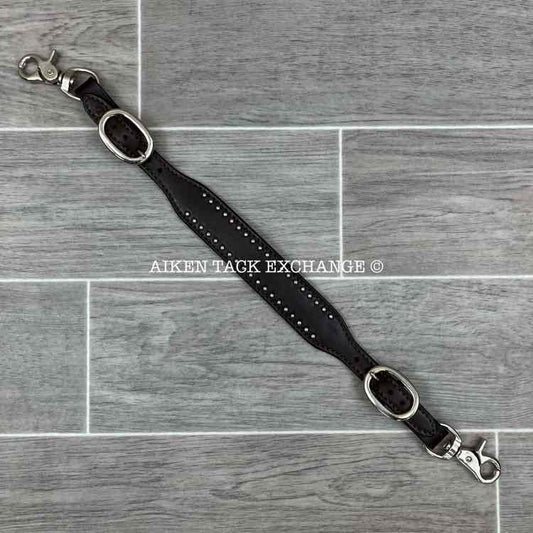 Circle Y Wither Strap, Walnut w/ Silver Spots