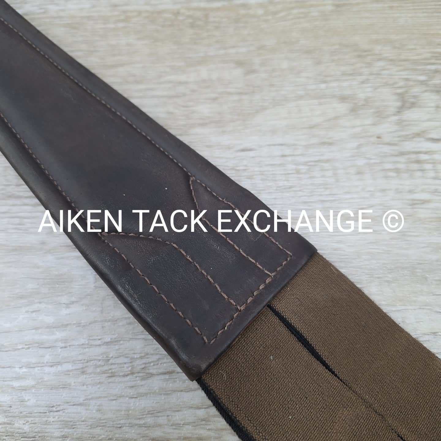 Harmohn Kraft Regal Girth with Single End Elastic, Brown, 50"