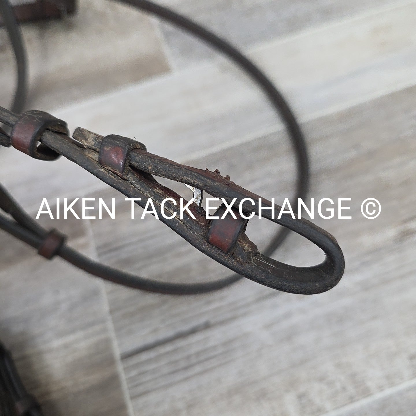 Various Brands Flash Bridle, No Reins, Brown, Size Full