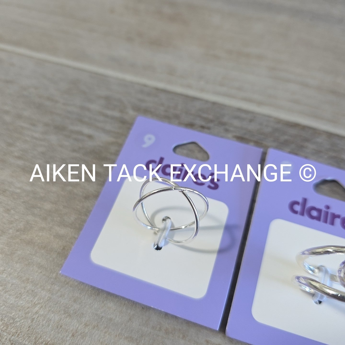 Claire's Rings (2) - Size 9