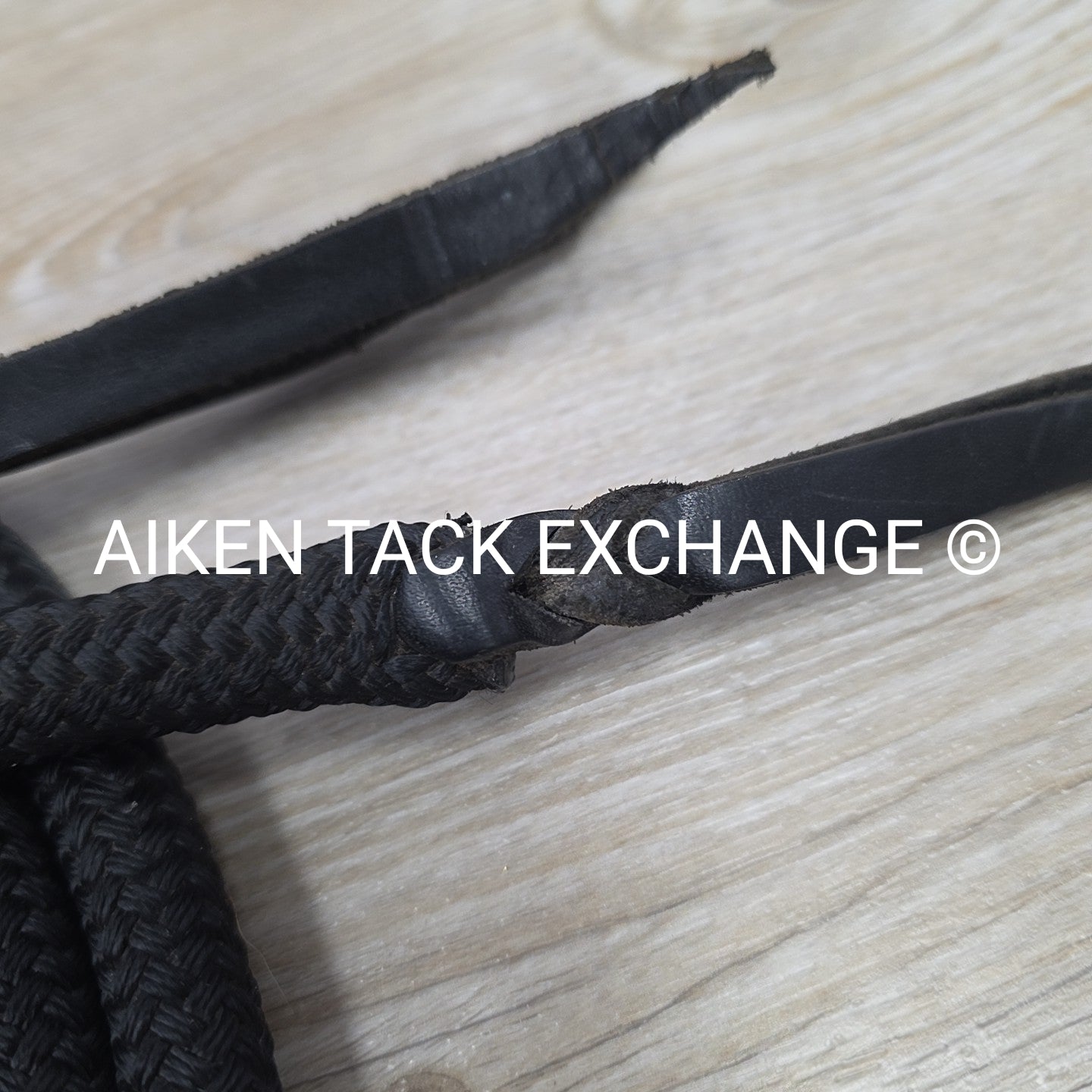 Braided Rope Split Reins with Snaps