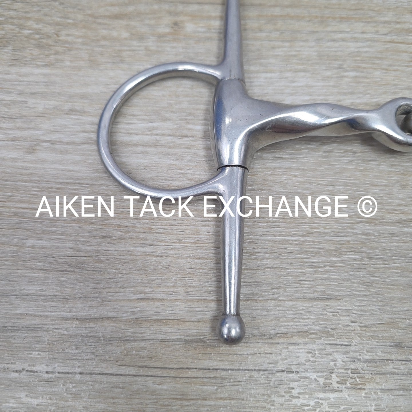 Korsteel Single Joint Twisted Full Cheek Bit 5"