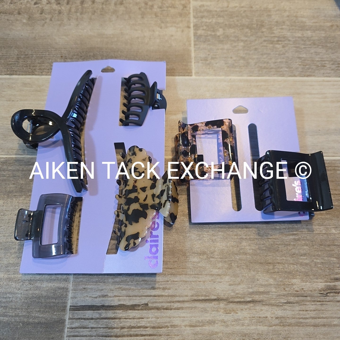 Claire's Claw Clip Bundle - 6 Total