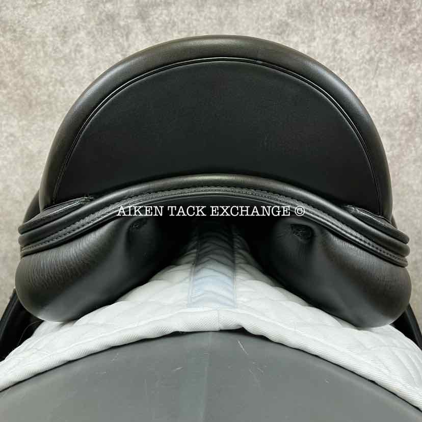 2017 Equipe Olympia Monoflap Dressage Saddle, 17" Seat, Wide Tree, Foam Panels