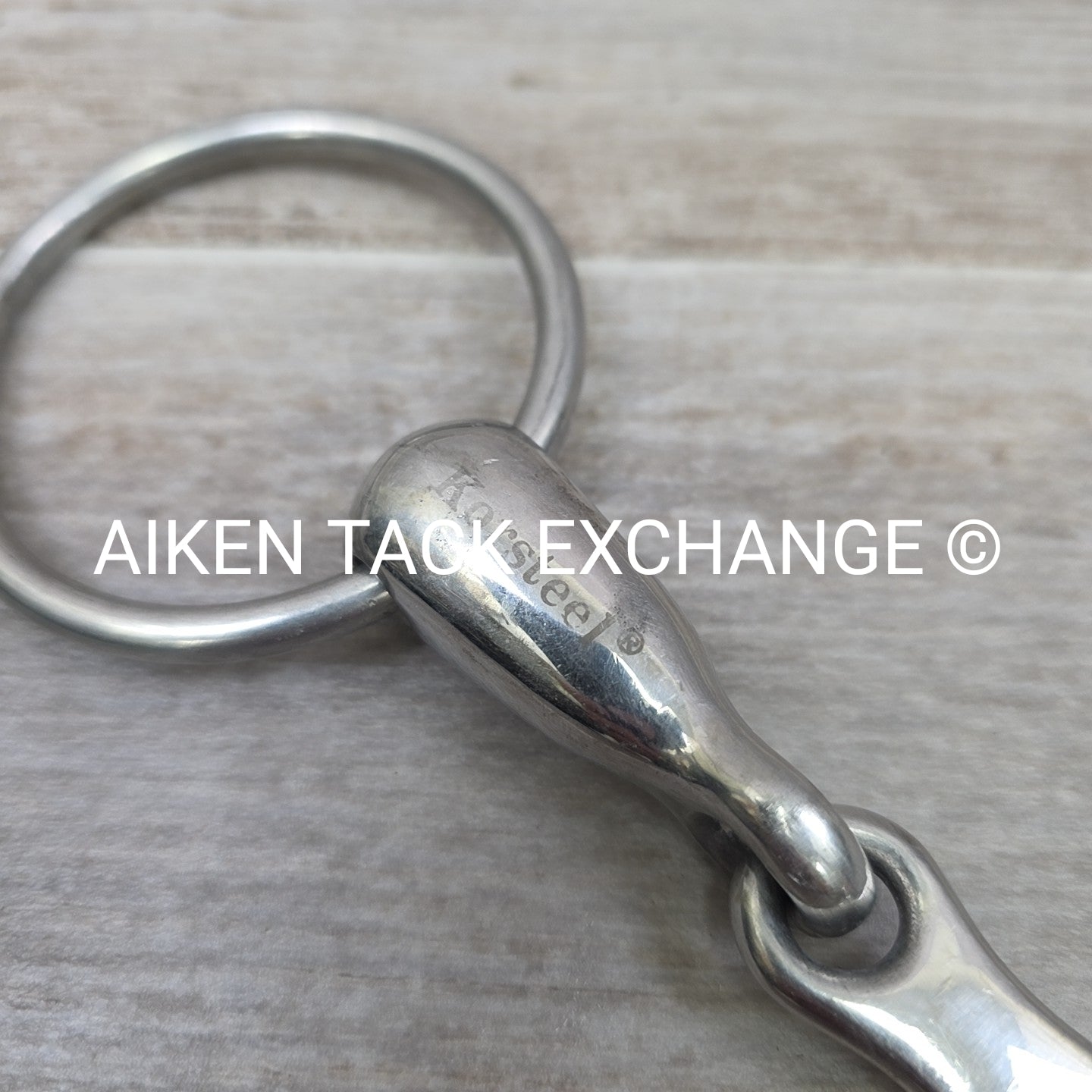 Korsteel Thick Mouth French Link Loose Ring Bit 4.75"