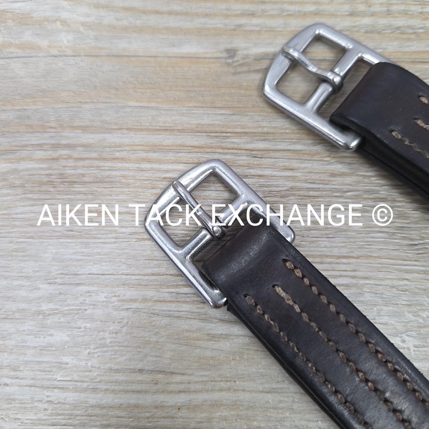 English Stirrup Leathers, Brown, 54"