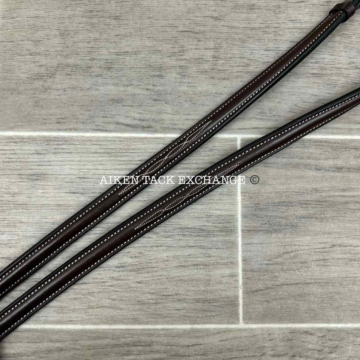 KL Select Red Barn Sovereign Hunter Bridle with Reins, Brown, Size Pony