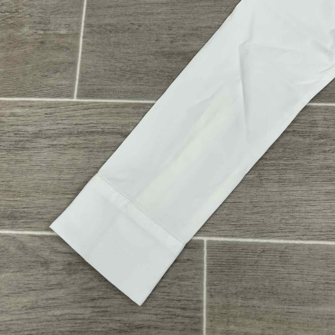 Ovation Elegance Long Sleeve Show Shirt, White, Size Large