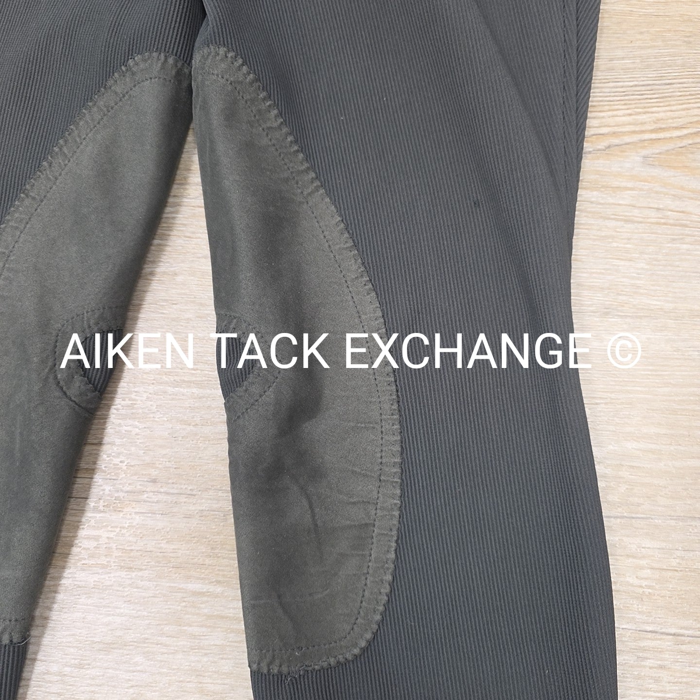 TuffRider Ribbed Knee Patch Breeches, Size 30